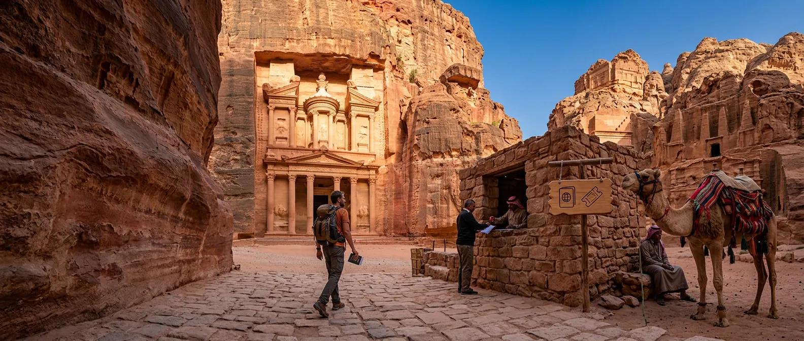 Jordanien Visum – Einreise, Jordan Pass & Kosten - Alles zum Jordanien Visum: Jordan Pass, Einreisebedingungen, Kosten und Tipps für Ihren Jordanien-Aufenthalt.